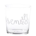 Simple Day - Bicchiere Acqua "Senza Bolle" -