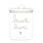 Simple Day - Barattolo in vetro "Biscotti Buoni"-