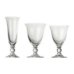 COTE' TABLE - Calici e Flute in Cristallo "Piano"