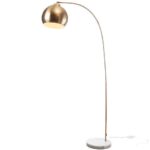 Lampada da Terra metallo e marmo - l'Oca nera -