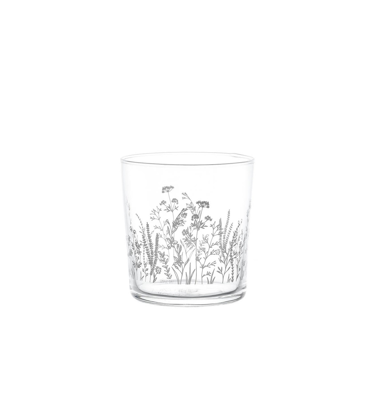 Simple Day – Bicchiere in vetro “Primavera” – – Shop Lyda Turck