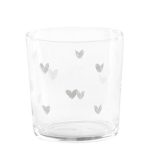 Simple Day - Bicchiere Acqua "Tappezzeria Cuori" -