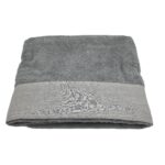 FEELUM - Telo bagno spugna bordi lino BREZZA