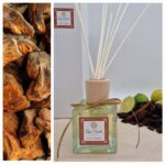 PROFUMA AMBIENTE con bastoncini "TERRA E SANDALO" - LYDA TURCK