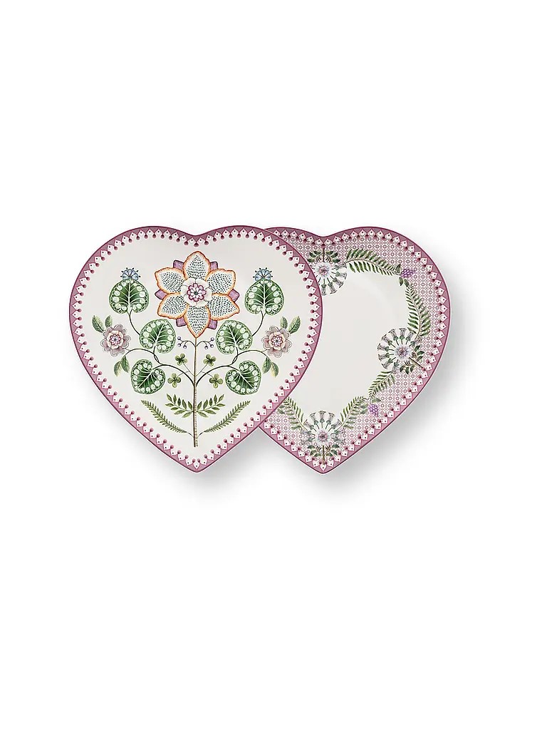 Set 2 Piattini Cuore
