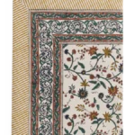 TOVAGLIA IN COTONE STAMPATO A MANO "SAMODE" - CHAMOIS