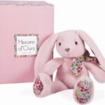 DOUDOU et COMPAGNIE - Peluche Coniglietto Rosa -