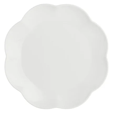 PIATTO PIANO "VILLADEIFIORI" - LA PORCELLANA BIANCA