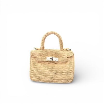 BORSA IN RAFIA "JOLIE" MINI - MADAGASCAR
