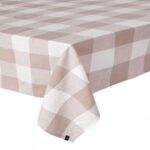TOVAGLIA misto lino "PALMA" rosa - HAOMY