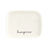 Simple Day - Piattino rettangolare "Buongiorno" -